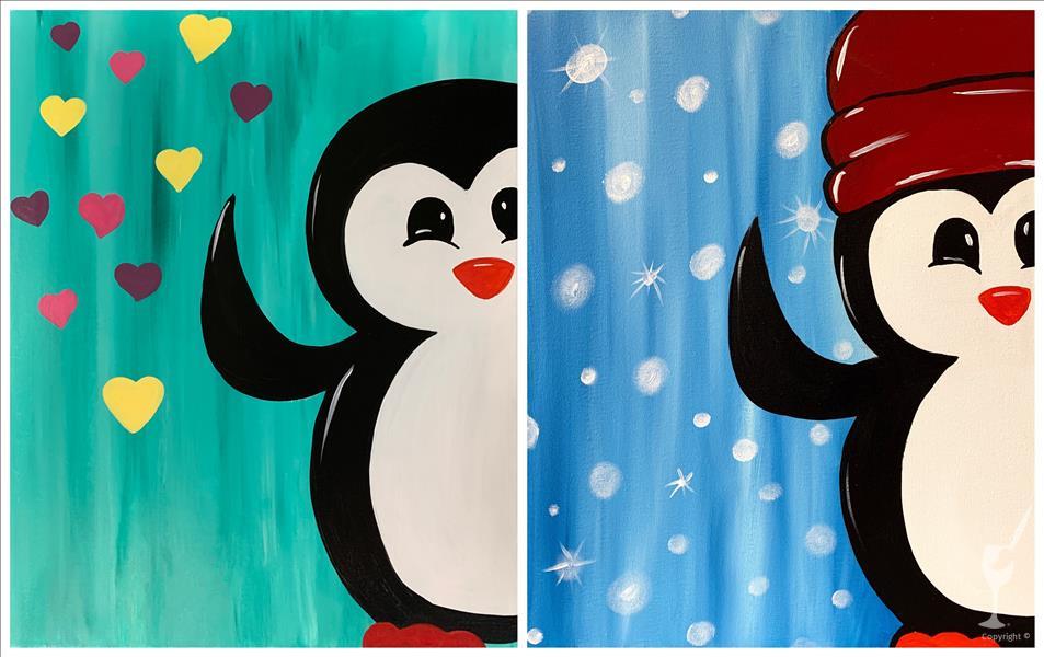Peek-A-Boo Penguin (Pick Your Side Set or Solo) 1